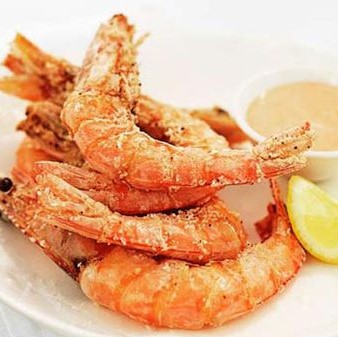 prawn calamari